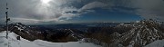 43...3 anni fa dalla Croce del Monte Ocone vista verso Monte Tesoro,Resegone,  laghi e pianura